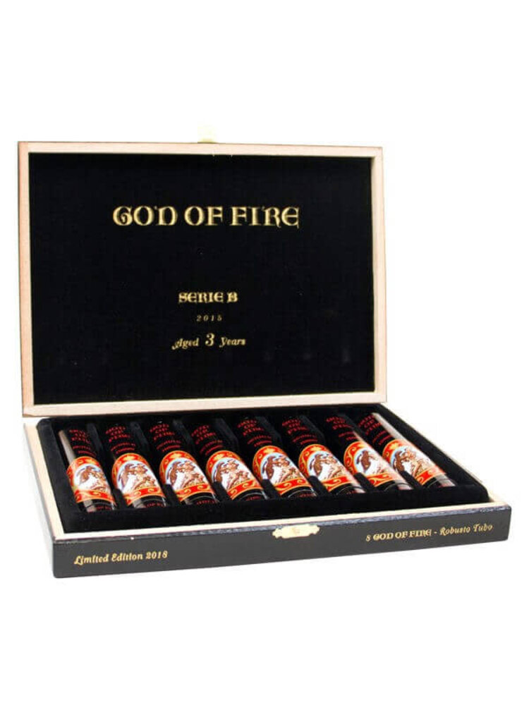 God of Fire God of Fire Serie B Robusto Tubo - Box 8