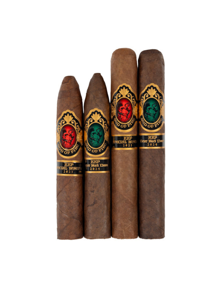 God of Fire God of Fire KKP Never Back Down Assortment (Black) - Box 4