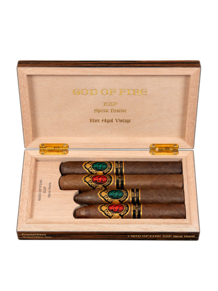 God of Fire God of Fire KKP Never Back Down Assortment (Macassar) - Box 4