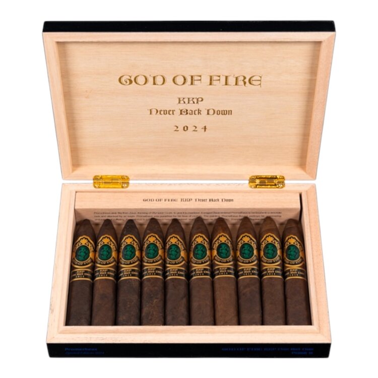 God of Fire God of Fire KKP Never Back Down Piramide 58 - Box 10