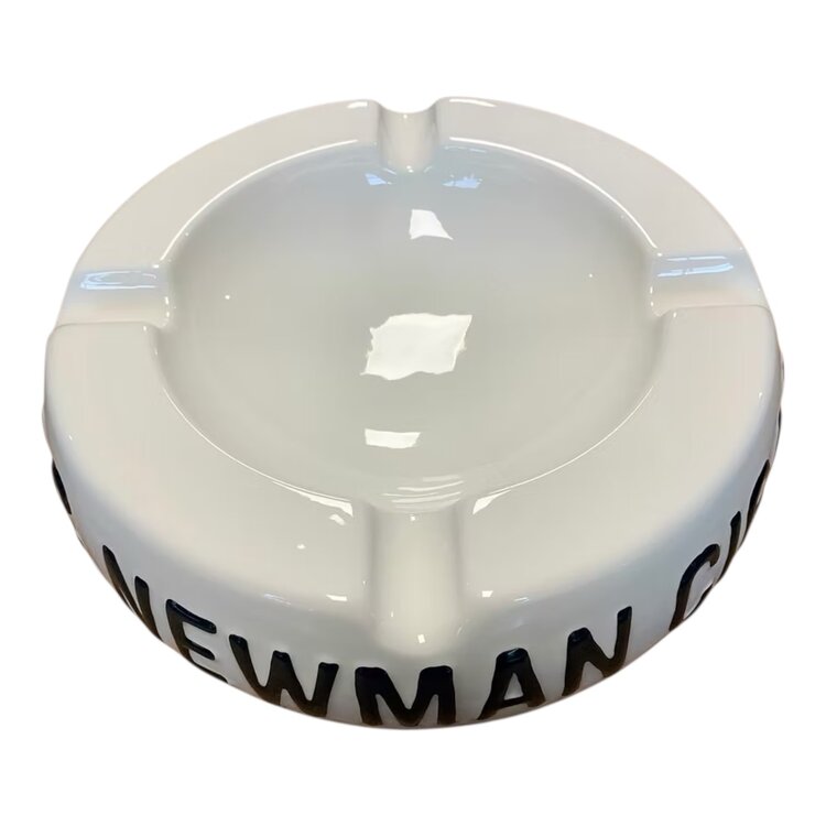 JC Newman Vintage Cigar Ashtray - White