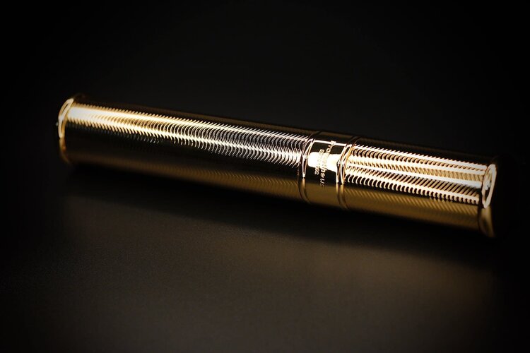 Prometheus Accessories Prometheus - Cigar Tube - Gold