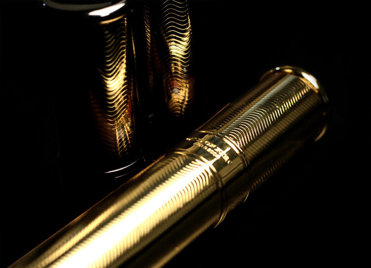 Prometheus Accessories Prometheus - Cigar Tube - Gold
