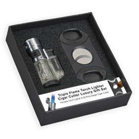 Vertigo Vertigo Blizzard Gift Set - Lighter and Cutter