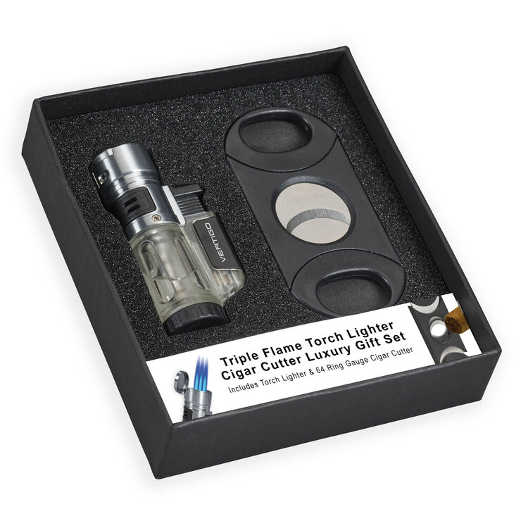 Vertigo Vertigo Blizzard Gift Set - Lighter and Cutter