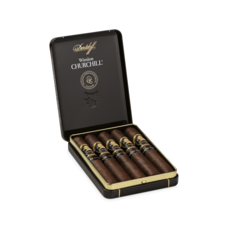 Davidoff Davidoff Winston Churchill The Late Hour Petit Panetela - 5pk