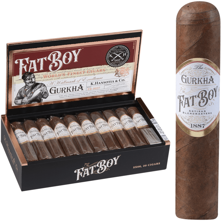 Gurkha Cigars Gurkha Fat Boy Habano 5x66 - Box 20