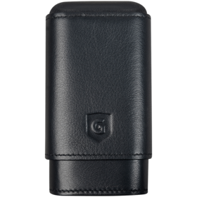 Guardsman Guardsman 3 Finger Cigar Case - Black