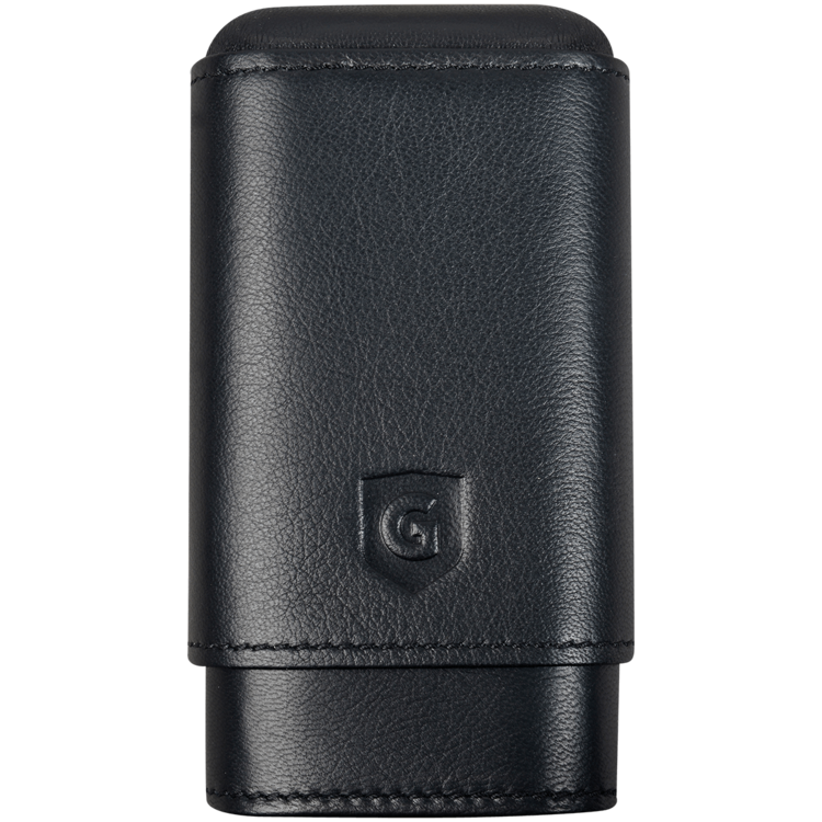 Guardsman Guardsman 3 Finger Cigar Case - Black