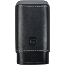 Guardsman Guardsman 3 Finger Cigar Case - Black and Grey