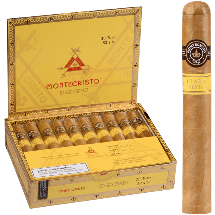 Montecristo Cigars Montecristo Classic Toro - Box 20