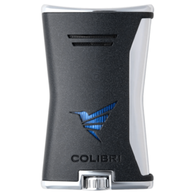 Colibri Colibri Slim Lighter - Black and Chrome