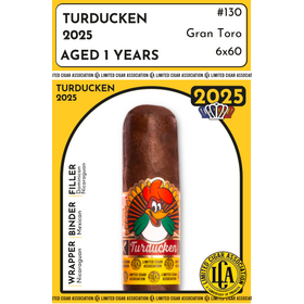 Limited Cigar Association LCA - Turducken 2024 - Gran Toro 6x60