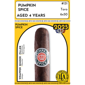 Limited Cigar Association LCA Plus - Pumpkin Spice - Toro - 6x50