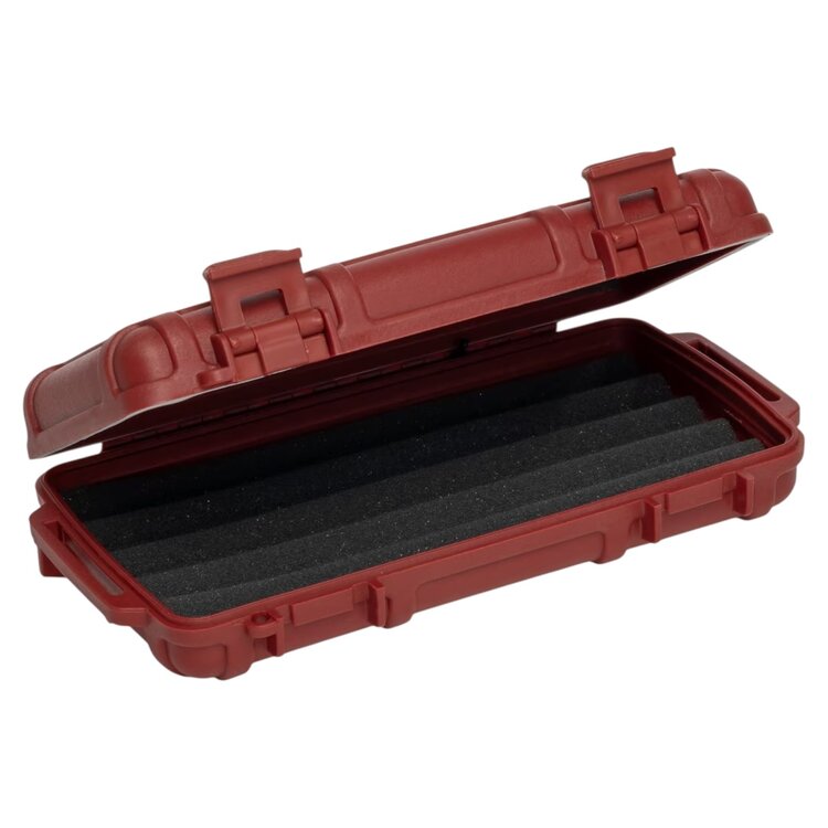 Cigar Caddy Cigar Caddy Travel Humidor - Holds 5 - Red