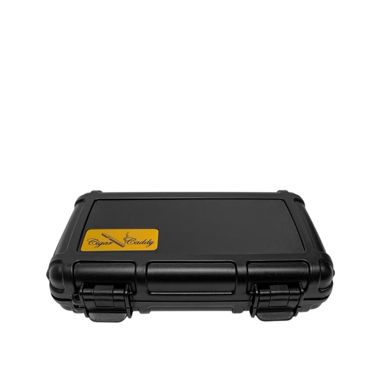 Cigar Caddy Cigar Caddy Travel Humidor - Holds 5 - Black