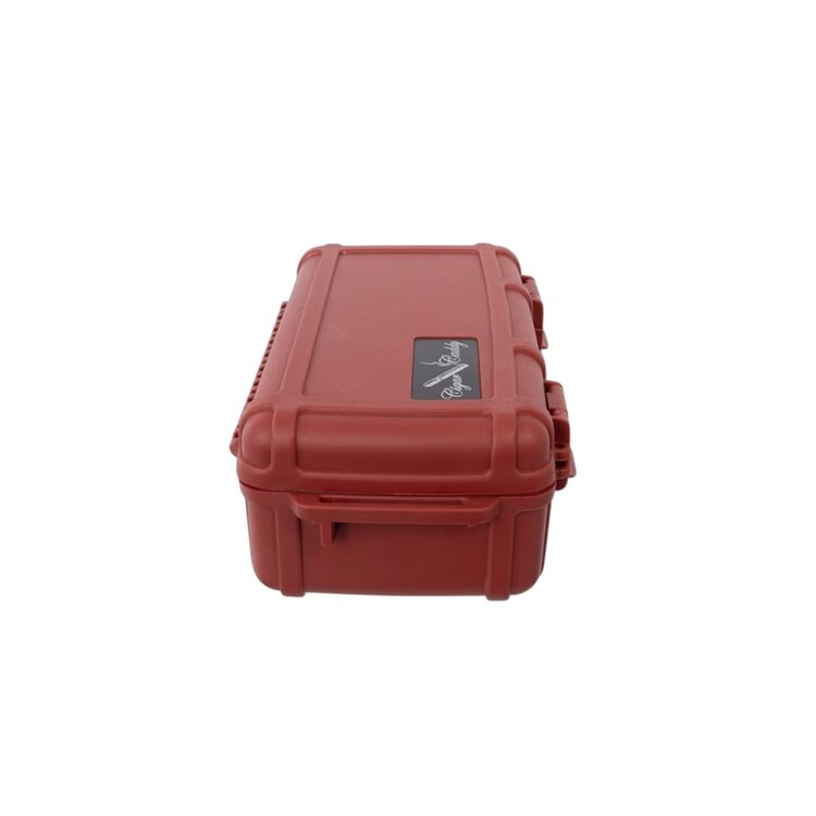 Cigar Caddy Cigar Caddy Travel Humidor - Holds 10 - Red