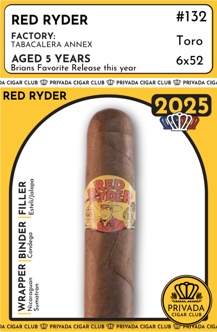 Limited Cigar Association LCA - Red Ryder 2025