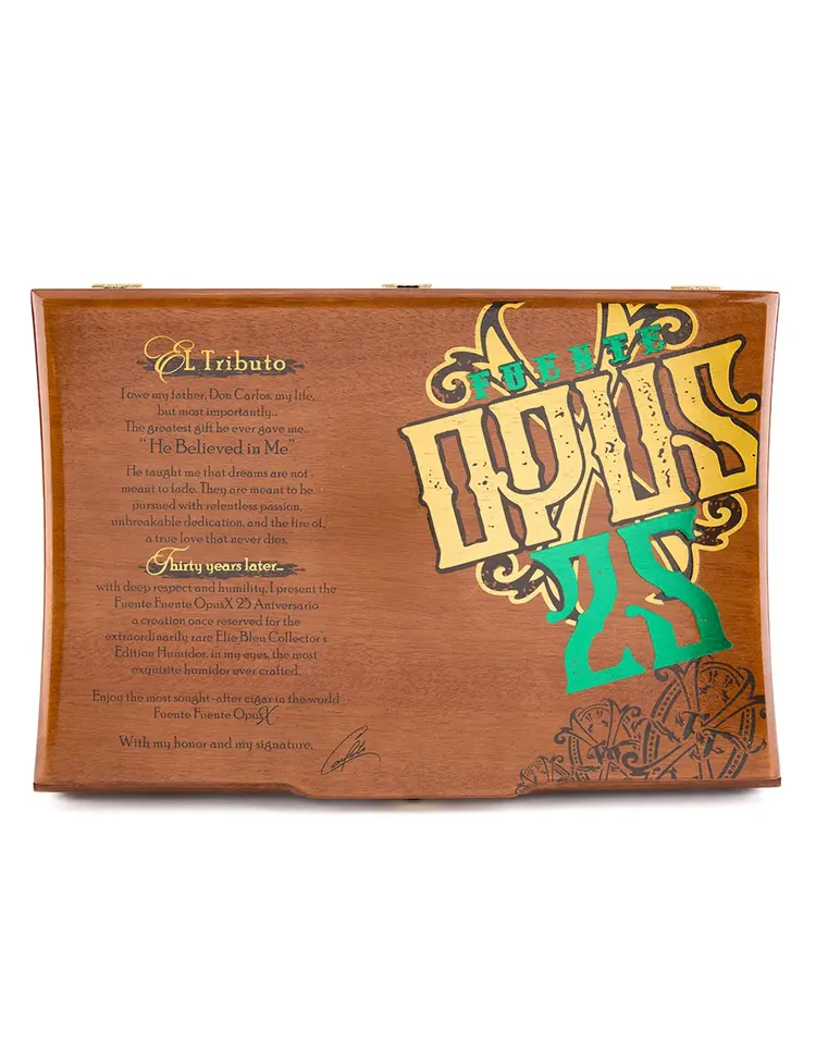Arturo Fuente Opus X A. Fuente Opus X - 25th Anniversary - Tributo - Box 25