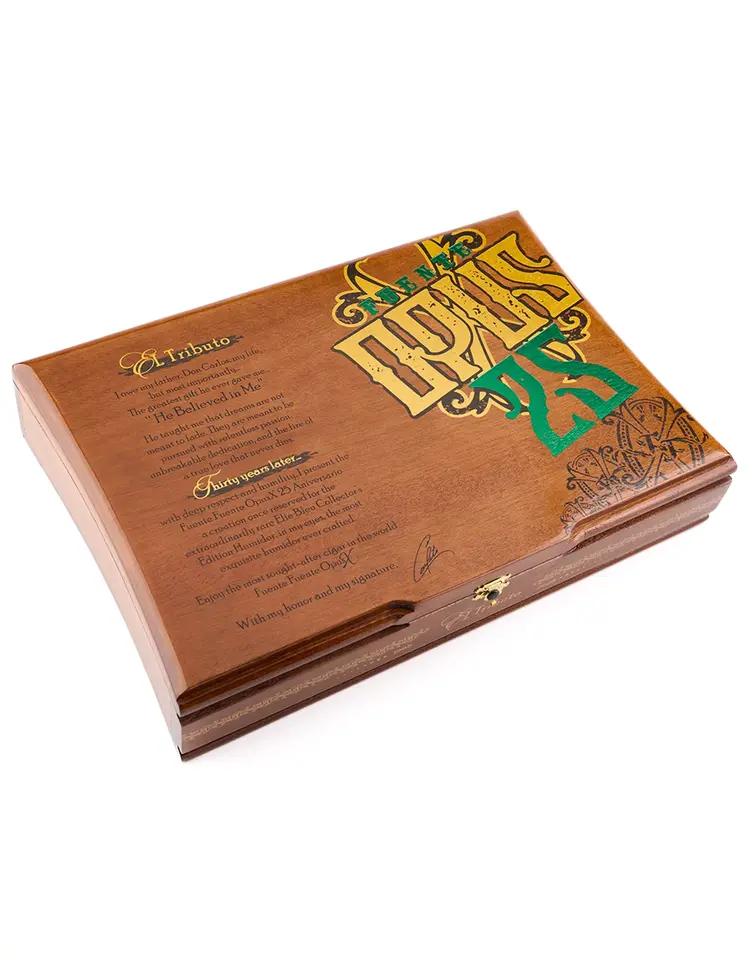 Arturo Fuente Opus X A. Fuente Opus X - 25th Anniversary - Tributo - Box 25