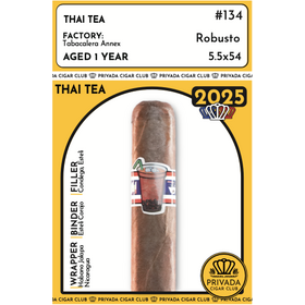 Limited Cigar Association LCA - Thai Tea 2026