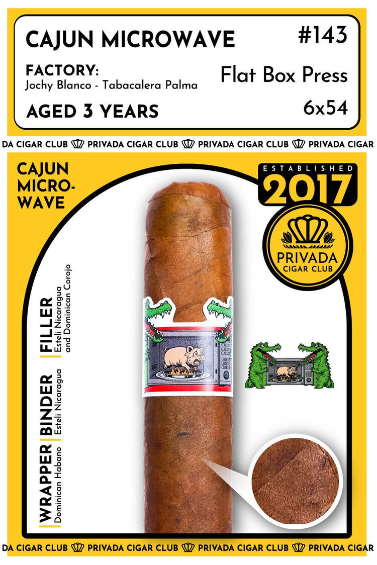 Limited Cigar Association LCA Plus - Cajun Microwave