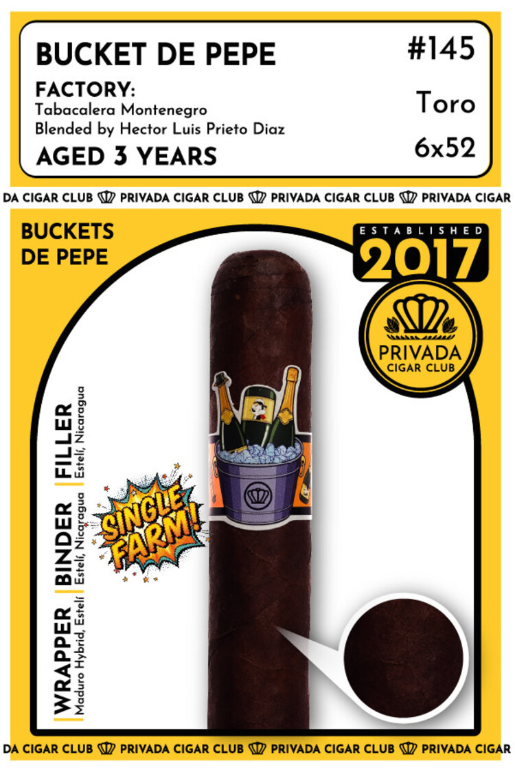 Limited Cigar Association LCA  Plus - Privada Buckets de pepe