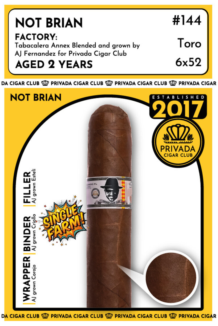 Limited Cigar Association LCA - Not Brian