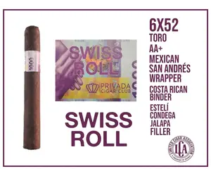 LCA - Swiss Roll by AJ Fernandez - Box 20 - The Cigar Merchant of