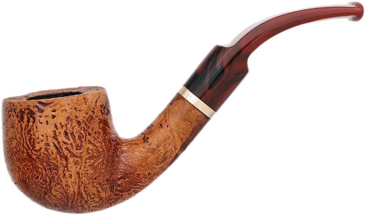 Molina Striato B6 sandblasted briar pipe, a well-priced first briar