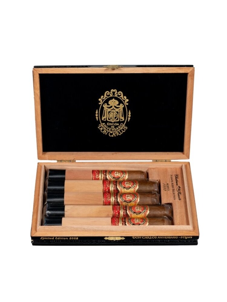 Arturo Fuente Don Carlos Don Carlos Edicion de Aniversario 5 Cigar Assortment
