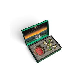 Arturo Fuente Opus X A. Fuente Opus X - Crystal Two - Piece Ashtray - Green