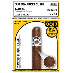 Limited Cigar Association LCA -Supermarket Sushi