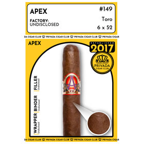Limited Cigar Association LCA -Apex by AJ Fernandez
