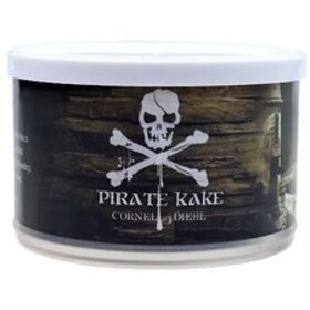 Cornell & Diehl C&D Pipe Tobacco Pirate Kake Tins 2 oz.