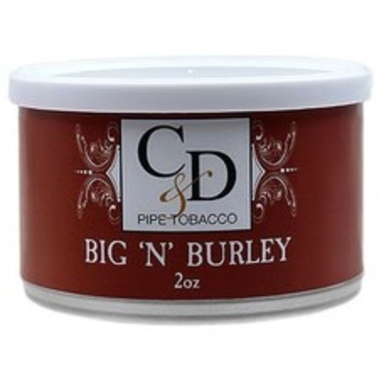 Cornell & Diehl C&D Pipe Tobacco Big n Burley Tins 2 oz.