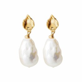 Antonia Baroque Pearl Earrings