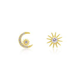 Earring Set  Moon & Sun