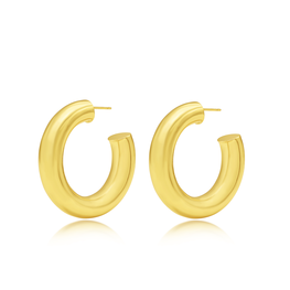 Bianca Shinny Hoop Earrings