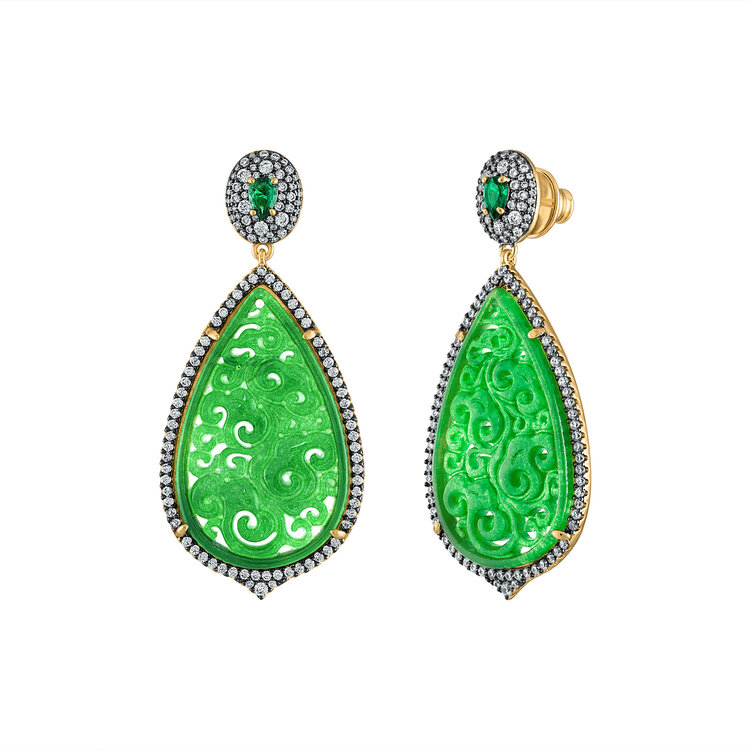 Eva Jade Earrings