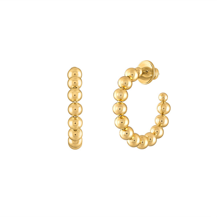 Olivia Ball Hoop Earring
