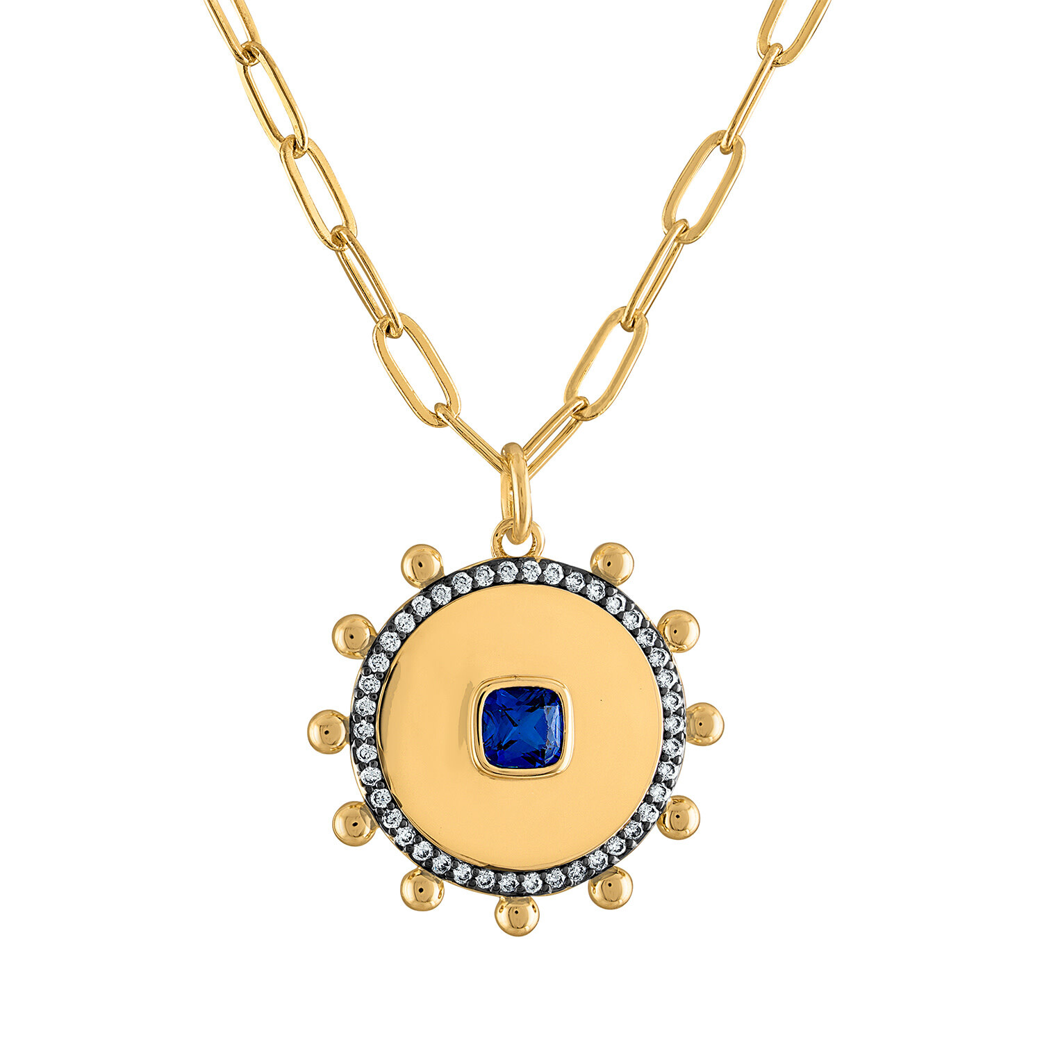 Golden 2024 sun locket