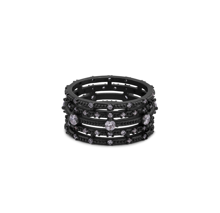 Midnight Sparkle Ring