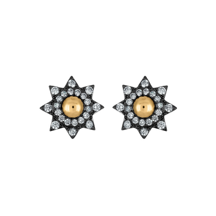 Sunny Sparkle Stud Earrings