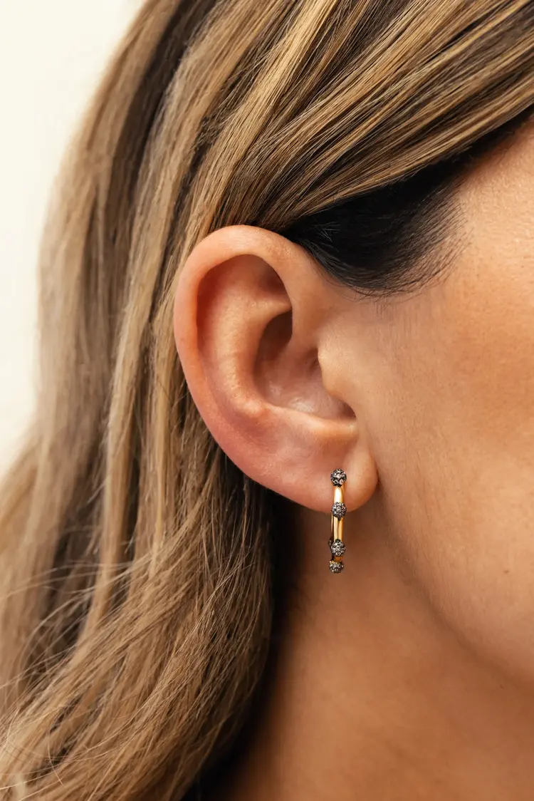 Julia Huggie Earrings