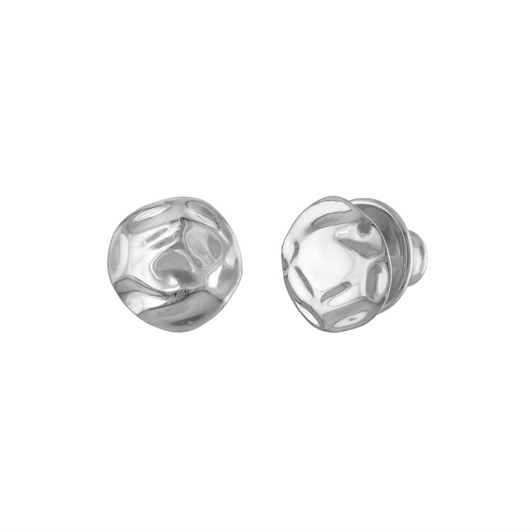 Mar Hammerred Stud Earrings