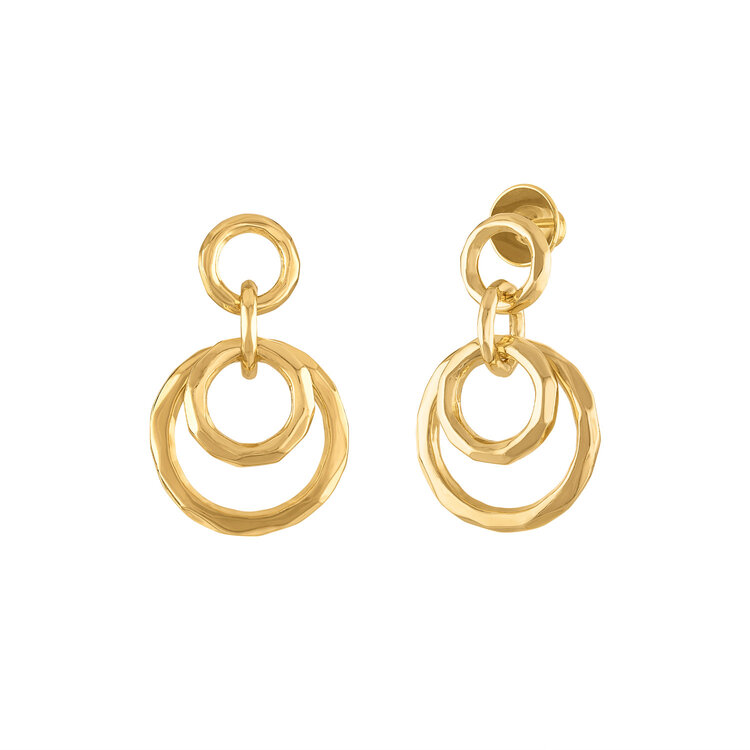 Marina Hammered Earring