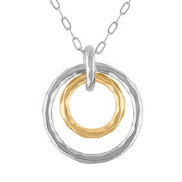 Marina Hammered Long Necklace