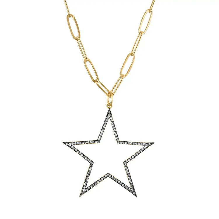 Mariela Star Long Necklace