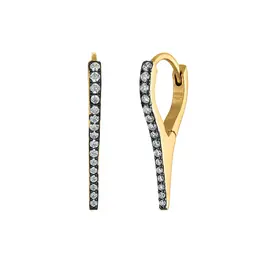 Seba Spike Hoop Earrings